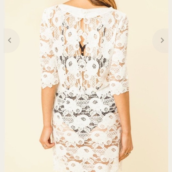 Spell & The Gypsy | Rare Rosamond Lace Mini Dress - Picture 10 of 11